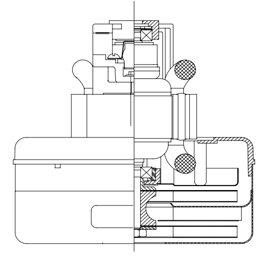 Сквозной двигатель AMETEK LAMB ELECTRIC 131100-00 131100-00 - фото 4735