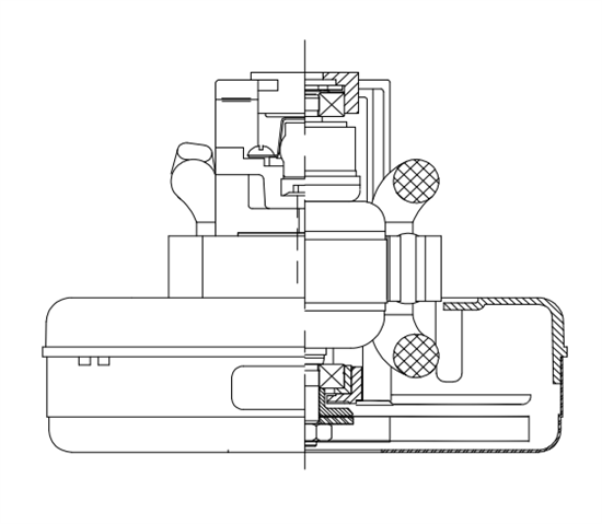 Сквозной двигатель AMETEK LAMB ELECTRIC 119860-00 119860-00 - фото 4739