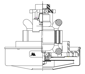 Сквозной двигатель AMETEK LAMB ELECTRIC 117831-00 117831-00